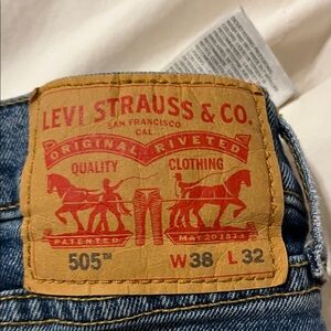 Levi's Straight Fit Denim Jeans